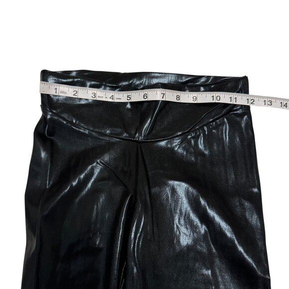 NWT! Hue Women's Glossy Black Leggings Size XS - Picture 5 of 12